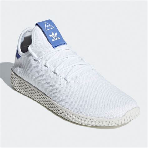 adidas pharrell williams tennis hu herren weiß blau|Adidas Pharrell Williams hu trainers.